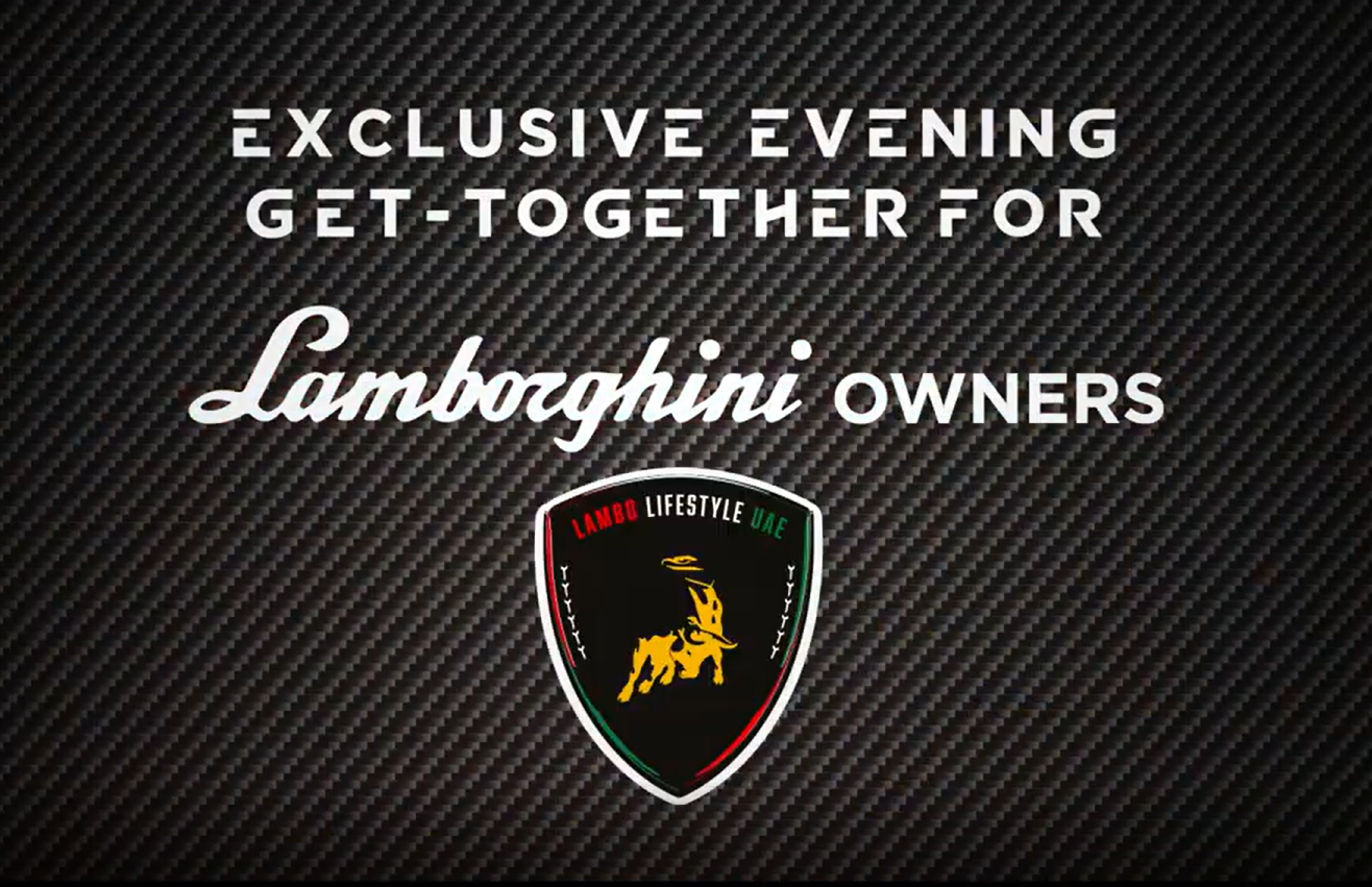 It was a pleasure to host an exclusive evening get-together for the ‘LAMBO LIFESTYLE UAE’ at ORO24
